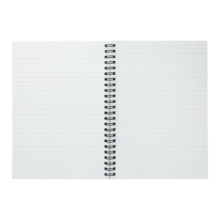 Christian Journal: Worry Ends When Faith Begins Spiral Notebook | Cream | 6x8