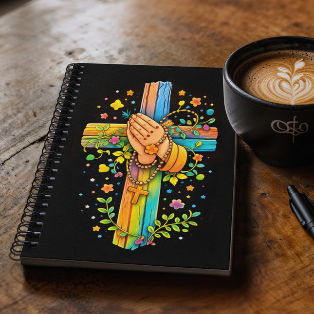 Jesus With the Sheep Spiral Notebook – Christian Gift for Kids