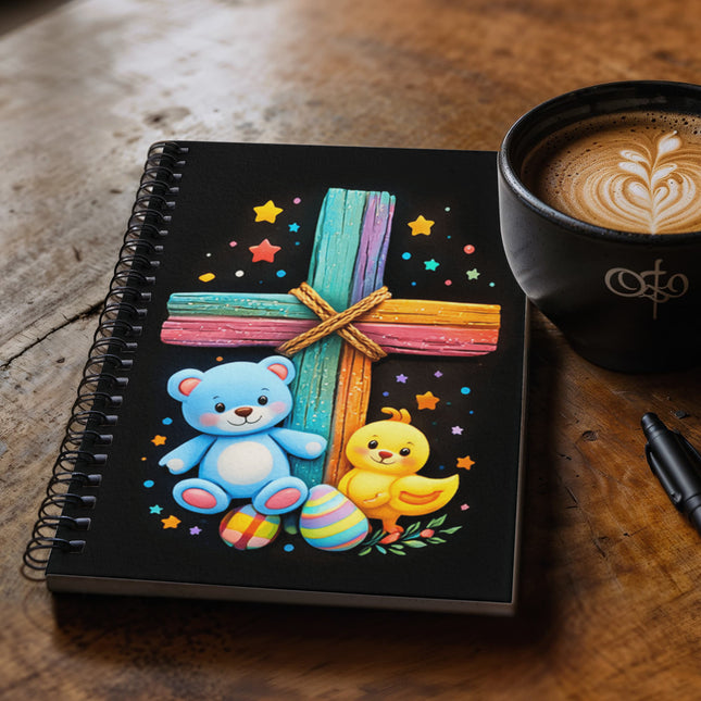 Jesus With the Sheep Spiral Notebook – Christian Gift for Kids