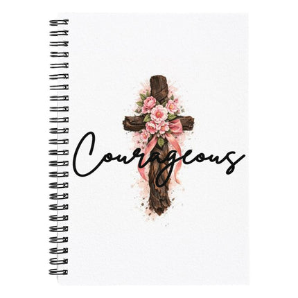 Divine Download Spiral Notebook – Christian Gift for Women