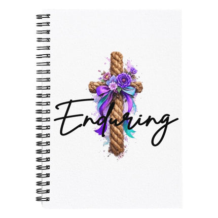 Divine Download Spiral Notebook – Christian Gift for Women