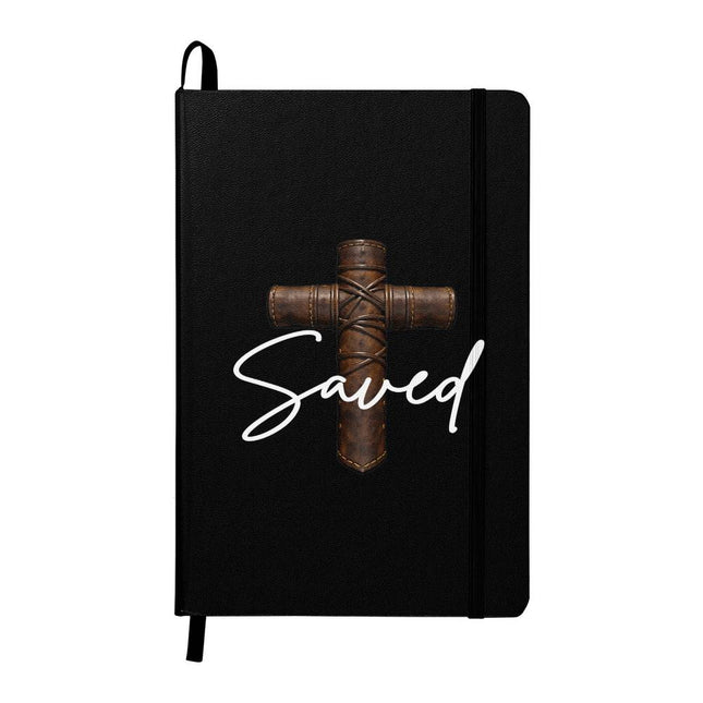 Saved Cross Journal – Christian Gift for Men