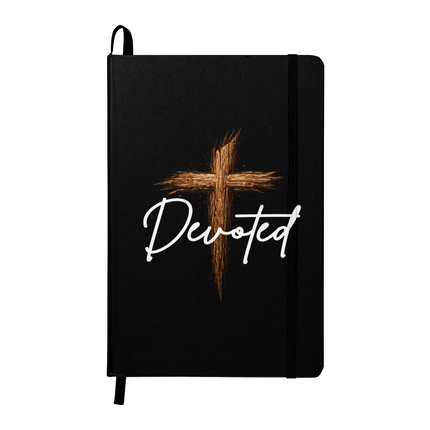 Devoted Cross Journal – Christian Gift for Men