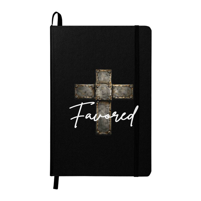 Favored Cross Journal – Christian Gift for Men