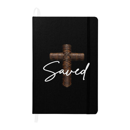 Saved Cross Journal – Christian Gift for Men