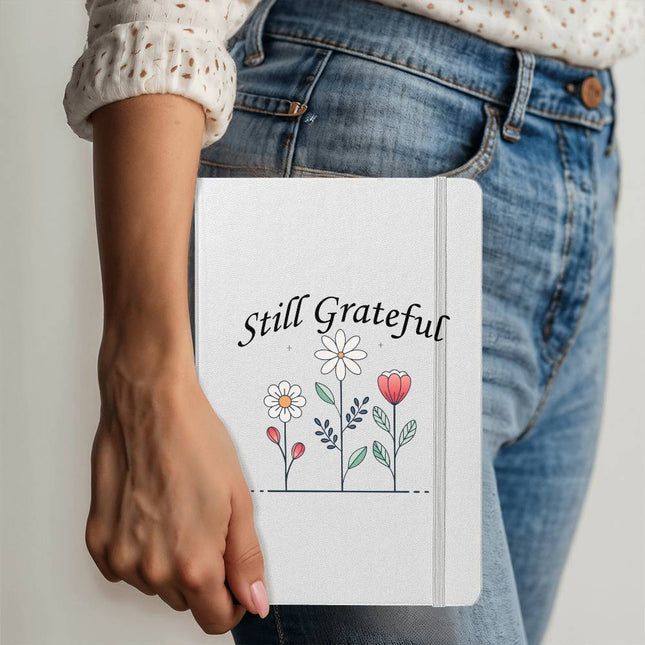 Still Grateful Ambassador Bound Journal | White | Christian Notebook