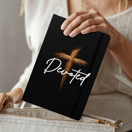 Devoted Cross Journal – Christian Gift for Men