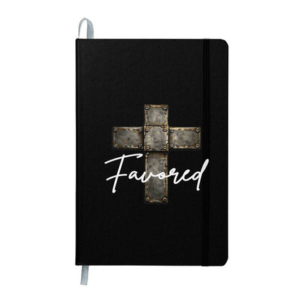 Favored Cross Journal – Christian Gift for Men