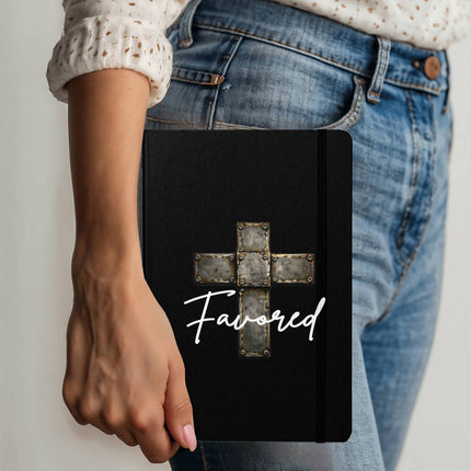 Favored Cross Journal – Christian Gift for Men