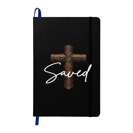 Saved Cross Journal – Christian Gift for Men