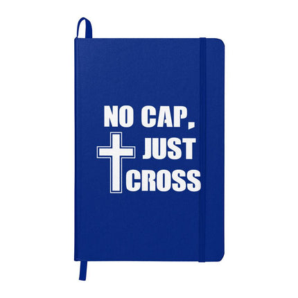 No Cap Just Cross Ambassador Bound Journal | Silver | Christian Notebook