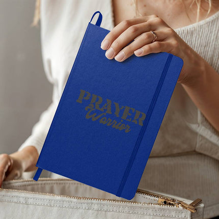 Prayer Warrior Ambassador Bound Journal | White | Christian Notebook