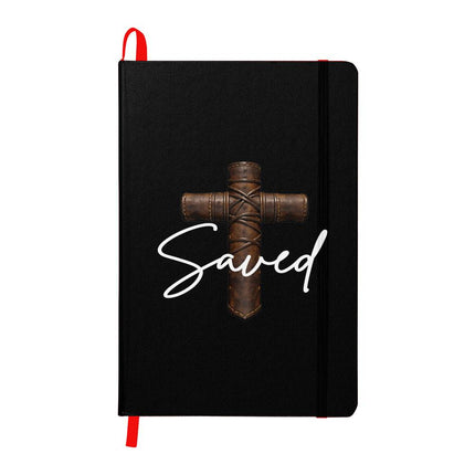 Saved Cross Journal – Christian Gift for Men