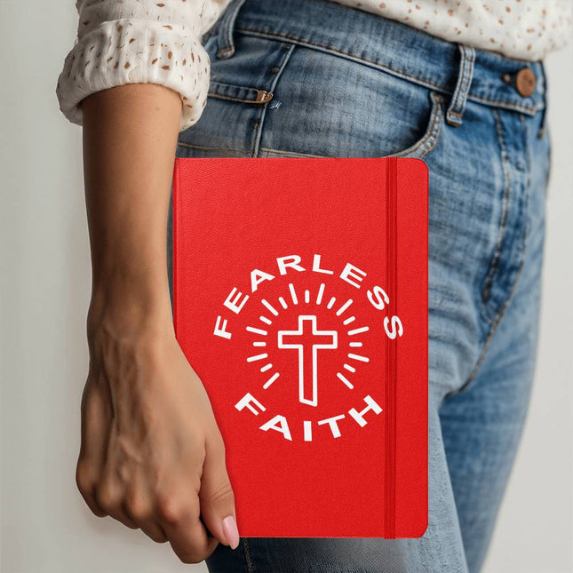 Fearless Faith Ambassador Bound Journal | Silver | Christian Notebook