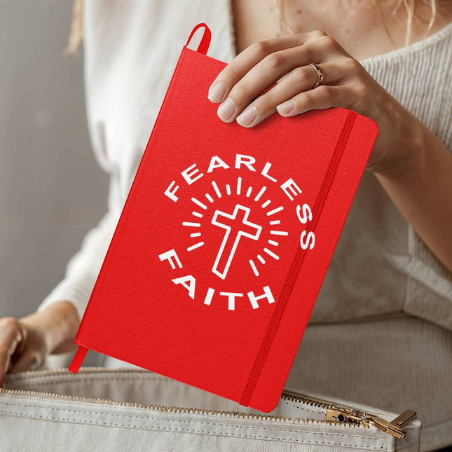 Fearless Faith Ambassador Bound Journal | Silver | Christian Notebook