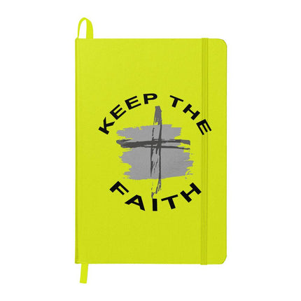 Keep the Faith Ambassador Bound Journal | White | Christian Notebook