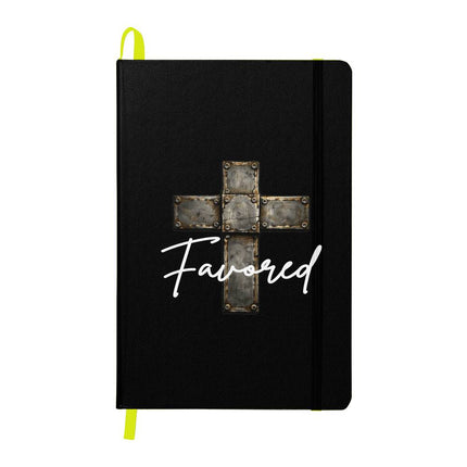 Favored Cross Journal – Christian Gift for Men