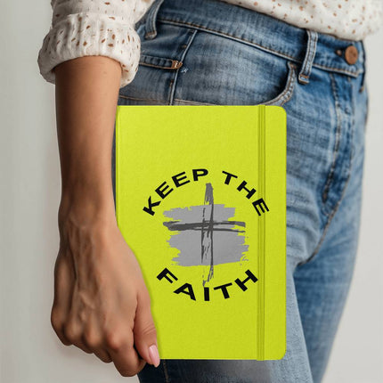 Keep the Faith Ambassador Bound Journal | White | Christian Notebook