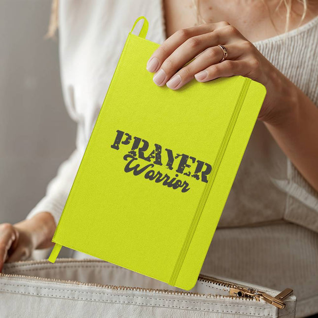 Prayer Warrior Ambassador Bound Journal | White | Christian Notebook