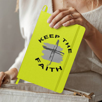 Keep the Faith Ambassador Bound Journal | White | Christian Notebook