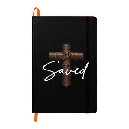 Saved Cross Journal – Christian Gift for Men