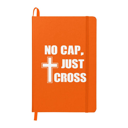 No Cap Just Cross Ambassador Bound Journal | Silver | Christian Notebook