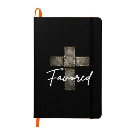 Favored Cross Journal – Christian Gift for Men