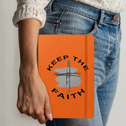 Keep the Faith Ambassador Bound Journal | White | Christian Notebook