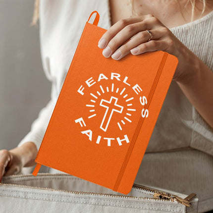 Fearless Faith Ambassador Bound Journal | Silver | Christian Notebook