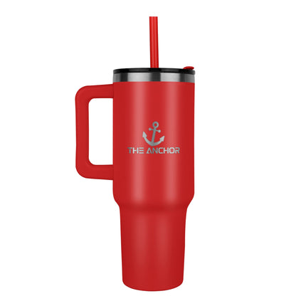 No Cap Just Cross 40oz Tumbler – Christian Gift for Women