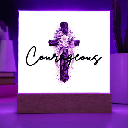 Enduring Acrylic Square – Christian Gift for Women