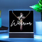 LED Battery Powered Base / 18K Yellow Gold Finish