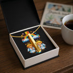 18k Yellow Gold Finish / Standard Box