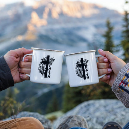 Faith Moves Mountains Mug – Christian Gift for Women