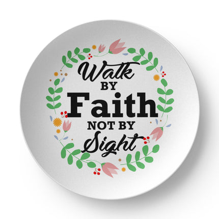 Saved by Grace 10" Plate – Christian Gift for Women
