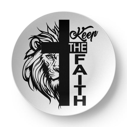Saved by Grace 10" Plate – Christian Gift for Women