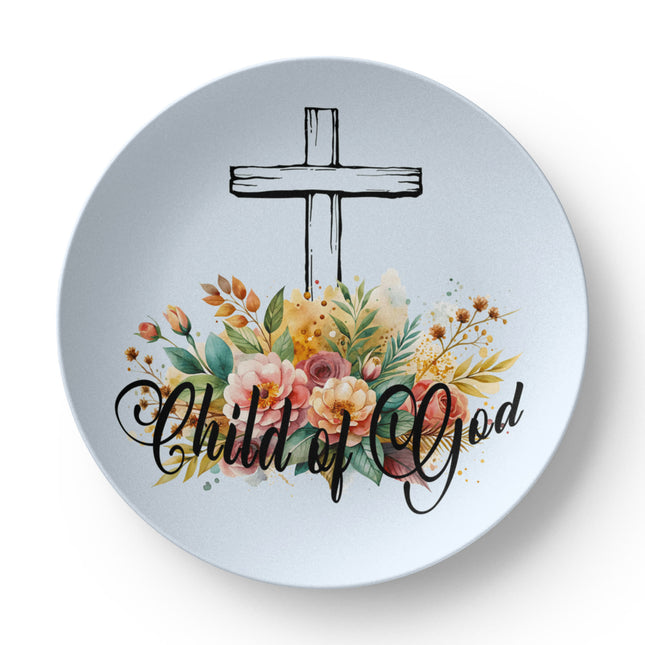 Child Of God | Sweet Christian Plate | Gift for Her