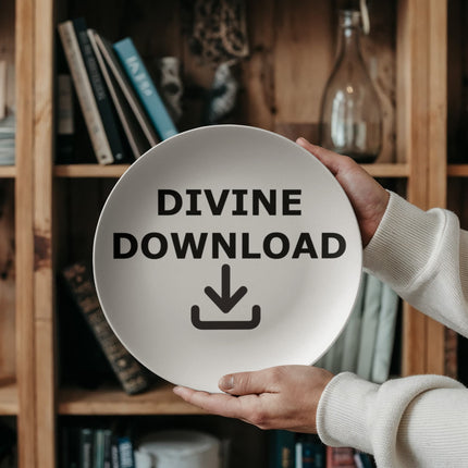Saved by Grace 10" Plate – Christian Gift for Women