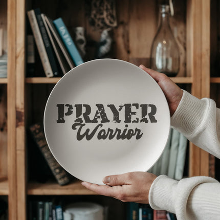 Saved by Grace 10" Plate – Christian Gift for Women