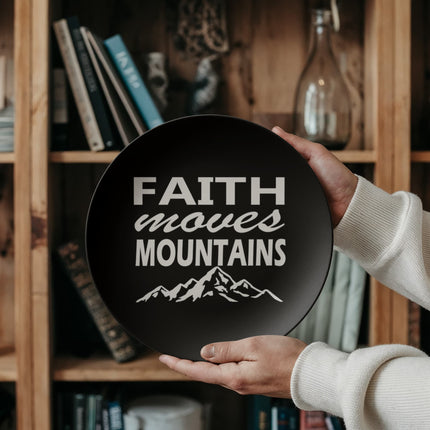 Saved by Grace 10" Plate – Christian Gift for Women