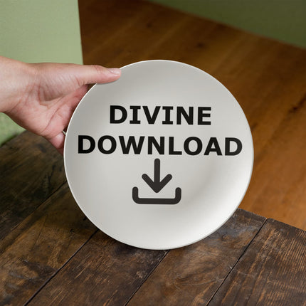 Saved by Grace 10" Plate – Christian Gift for Women
