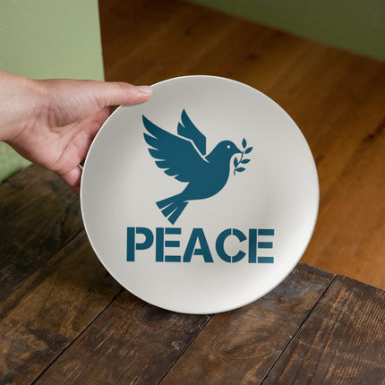 Saved by Grace 10" Plate – Christian Gift for Women