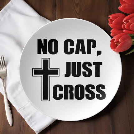 Saved by Grace 10" Plate – Christian Gift for Women