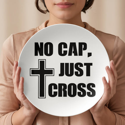 Saved by Grace 10" Plate – Christian Gift for Women