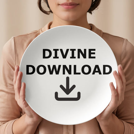 Saved by Grace 10" Plate – Christian Gift for Women