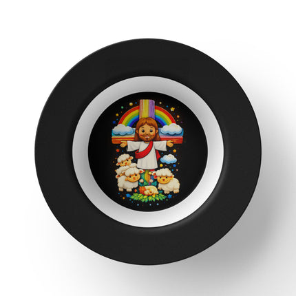 Jesus & Little Lambs - Bowl – Christian Gift for Kids