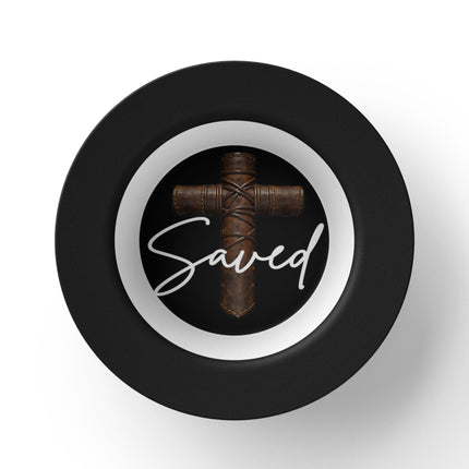 Saved Cross Bowl – Christian Gift for Men