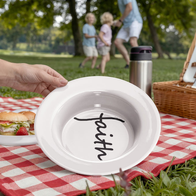 Faith Bowl | Christian Kitchen Decor 8.5” Bowl (16 oz)