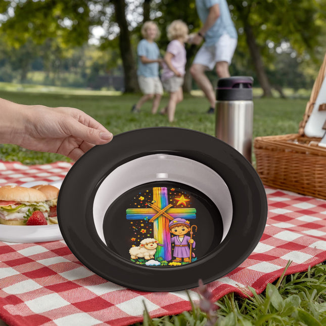 Little Shepherd & Lamb Kids Bowl – Christian Gift for Kids