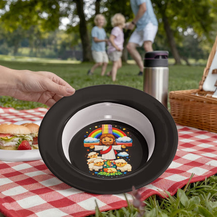 Jesus & Little Lambs - Bowl – Christian Gift for Kids